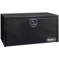 Diamond Tread Aluminum Underbody Truck Box, 18&quot; x 18&quot; x 24&quot;, Black