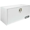 Stainless Steel Underbody Truck Box, 18&quot; x 18&quot; x 30&quot;, White