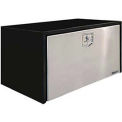 Steel Underbody Truck Box w/SS Door, 24&quot; x 24&quot; x 36&quot;, Black