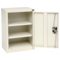 Assembled Wall Storage Cabinet, 18&quot;W x 12&quot;D x 26&quot;H, White