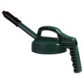 Oil Safe 100303 Stretch Spout Lid, Dark Green