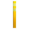 Pexco 8FG336YELPE103 FG300 36" Traffic Channelizer Post, Polyethelene, Yellow