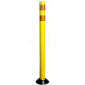 Pexco 8DP236YEL104 DP200 36" Round Traffic Channelizer Post, Yellow