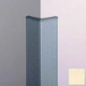 Corner Guard 90&#176;, 3&#39;&#39; Wings, 8&#39;H W/Caps, Pale Yellow