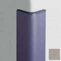 Corner Guard Bullnose 90°, 3'' Wings, 4'H W/Caps, Chinchilla