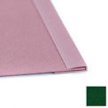 Top/End Cap for Wall Sheet, 8&#39;L, Hunter Green