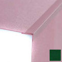 Outside Corner For Wall Sheet, 8'L, Hunter Green