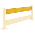 Protective Rail Barrier 7 Ft. Rail, Brackets Sold Separately