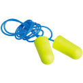 3M E-A-R Soft Corded Earplugs, Yellow Neon, 200-Pairs