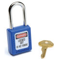 Master Lock&#174; Safety 410 Series Thermoplastic Padlock, Blue