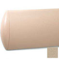 Crescent Series Wall Guard, Aluminum Retainer, 8"H x 12'L, Tan