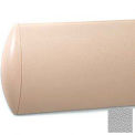 Crescent Series Wall Guard, Aluminum Retainer, 8"H x 12'L, Pearl Gray