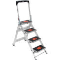 Little Giant&#174; Safety Aluminum Step Ladder - 4 Step
