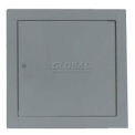 Multi Purpose Metal Access Panel, Cam Lock, 24"Wx24"H, Gray