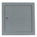 Multi Purpose Metal Access Panel, Key Lock, 22&quot;Wx22&quot;H, Gray