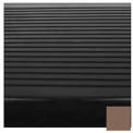 Roppe 42802P182 Toffee Stair Tread Rubber Square Nose 42&quot;L
