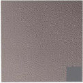 Charcoal Rubber Tile Hammered Pattern 50cm x 1/8&quot; Thick