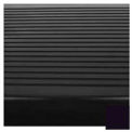 Roppe 36801P100 Black Stair Tread Square Nose 36&quot;L