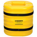 10&quot; Column Opening, 24&quot; High, Yellow, Eagle Column Protector, 1724-10