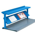 2 Shelf Production Booster, 72&quot;W X 24&quot;H, Regal Blue