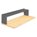 1 Shelf Production Booster, 48&quot;W X 14&quot;H, Office Gray