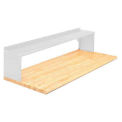 30&quot; Aerial Shelf For Bench, Reflective White