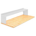 48&quot; Aerial Shelf For Bench, Reflective White