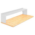 60&quot; Aerial Shelf For Bench, Reflective White