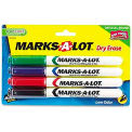Avery Marks-A-Lot Pen Style Dry Erase Marker, Bullet Tip, Assorted Ink, 4/Set