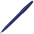 Pentel Sign Pen, Water-Based Ink, Fiber Tip, Fine, Blue Barrel/Ink, Dozen