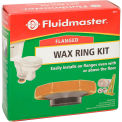 Fluidmaster Wax Toilet Bowl Gasket W/Flange & Bolts, 7511