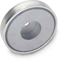 Retaining Magnet Assembly w/ Thru Hole - 2.48&quot; Dia. Stainless Steel