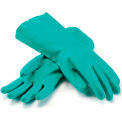 Unlined Unsupported Nitrile Gloves, 15 Mil, Green, L, 1 Pair - Pkg Qty 12