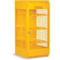 RELIUS SOLUTIONS Horizontal Cylinder Cabinet - 30x32x33-1/2&quot; - 4 Cylinders - Aluminum - Set Up