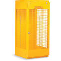 RELIUS SOLUTIONS Upright Cylinder Cabinet - 30x32x65&quot; - 5-10 Cylinders - Aluminum - Set Up