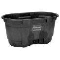 Rubbermaid Commercial FG424288BLA Rubbermaid Stock Tank, 100 Gallon, Black