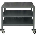 Durham MT243630-2K295 Machine table with 2 shelves 36&quot;W X 24&quot;D X 30&quot;H