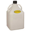 FLO-FAST 15503 15 Gallon Polyethylene HazMat Can, Natural