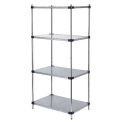 Nexel Shelving, Galvanized Steel, 36&quot;W X 18&quot;D X 86&quot;H