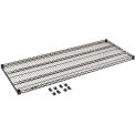 Global Industrial Black Epoxy Wire Shelf 60"W x 18"D