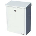 Wall Mount Mailbox Allux 200 in White
