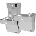EZH20 Vandal Resistant Bi-Level Water Bottle Filling Station, Stainless Steel