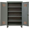 Durham Heavy Duty Outdoor Shelf Cabinet HDCO244878-4S95 - 12 Gauge 48&quot;W x 24&quot;D x 78&quot;H