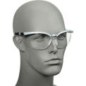 BX&#8482; Reader Protective Eyewear, 1.5 Diopter, Silver Frame, Clear Lens