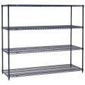 Nexel 18725N Nexel 54&quot;H Nexelon Wire Shelving, 72&quot;W X 18&quot;D
