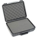 Black Plastic Protective Storage Cases with Pinch Tear Foam 13-1/2"x10"x3-3/4"
