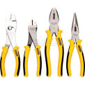 Stanley 4 Piece Bi-Material Plier Set