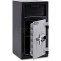 Mesa Safe B-Rate Depository Safe Front Loading, Manual Combo Lock, 14&quot;W x 14&quot;D x 27-1/4&quot;H