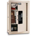 Mesa Safe Residential Safes Expandable Depth Wall Safe, 15"W x 3-1/4-6"D x 22-1/8"H