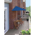 TERRACE MATES&#174; VILLA Economy 5 Pc. Set W/ 7.5 Ft. Umbrella, Blue Sunbrella